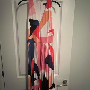 Colorful Geometric Print Maggy London Women's Dress